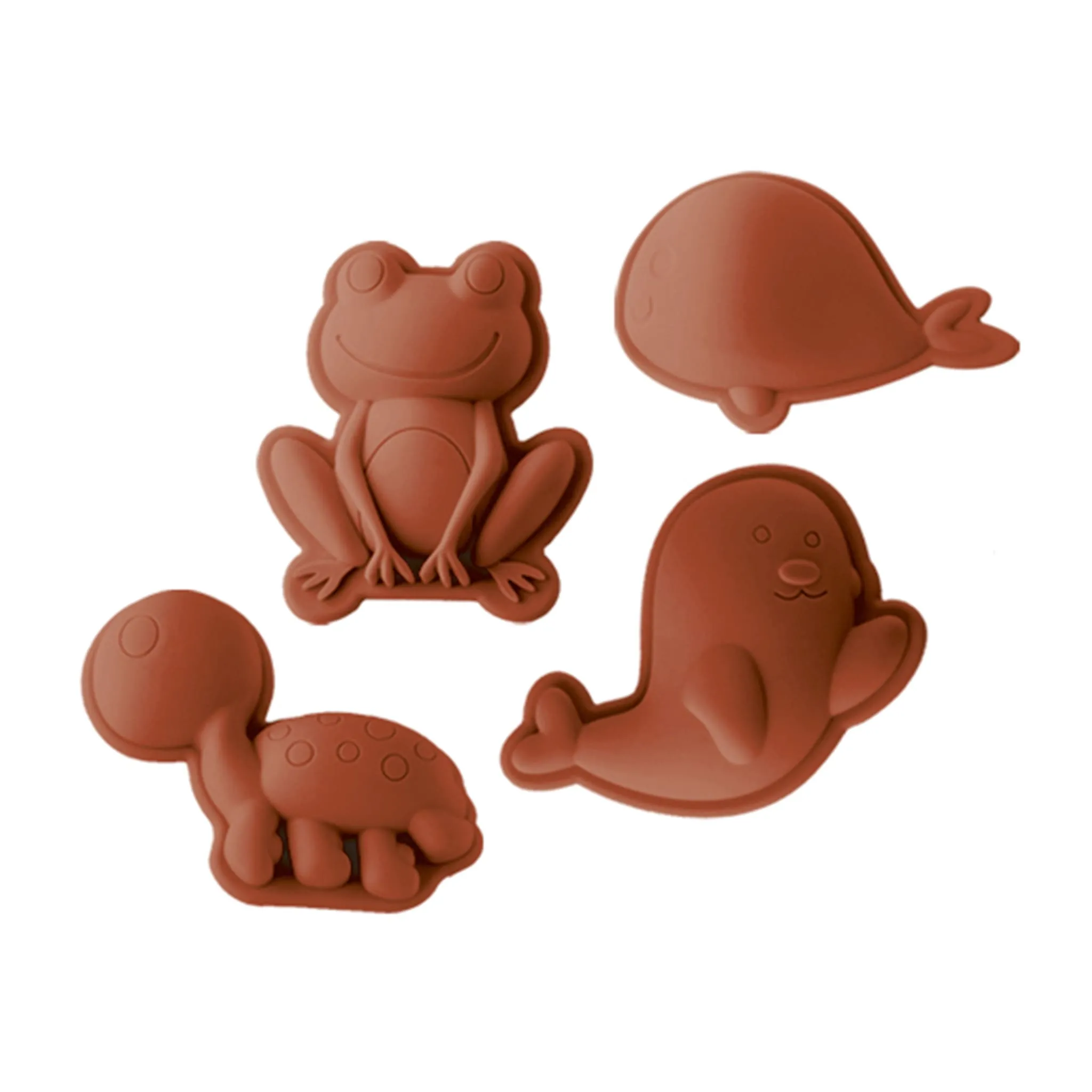 Scrunch Jouets de Plage - Rouille