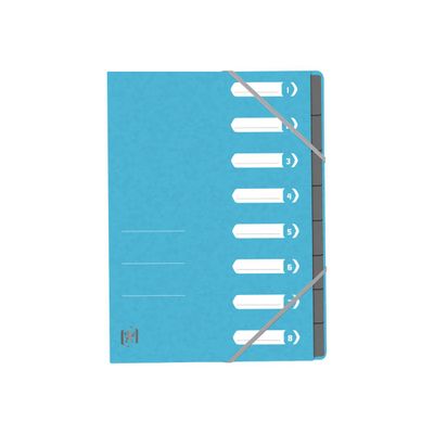 Oxford Top File+ - Trieur 8 positions - disponible dans différentes couleurs pastels