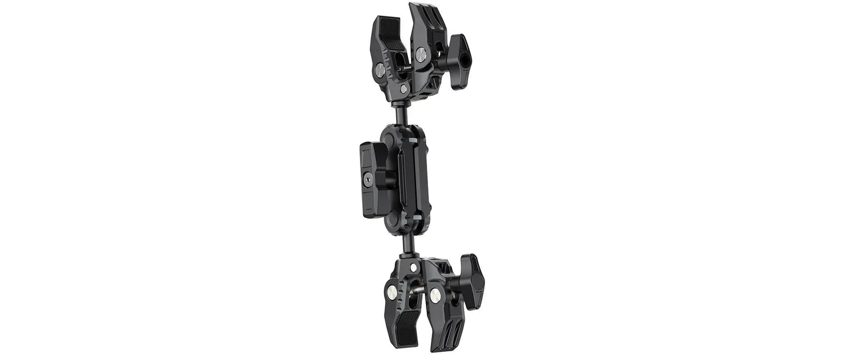 Super-Klemme mit Dual Ballhead Magic ArmUniversal Doppelklammer