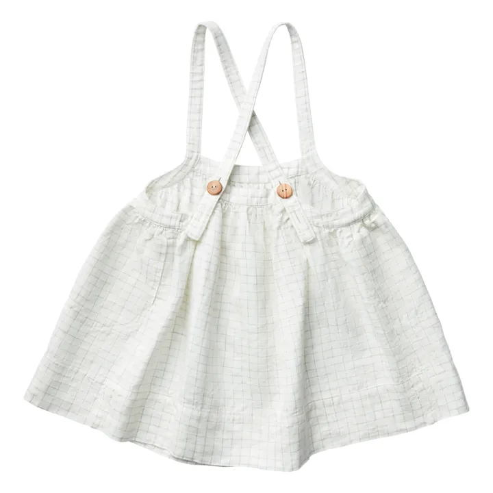 Soor Ploom Robe Tablier Lin Eloise | Ecru