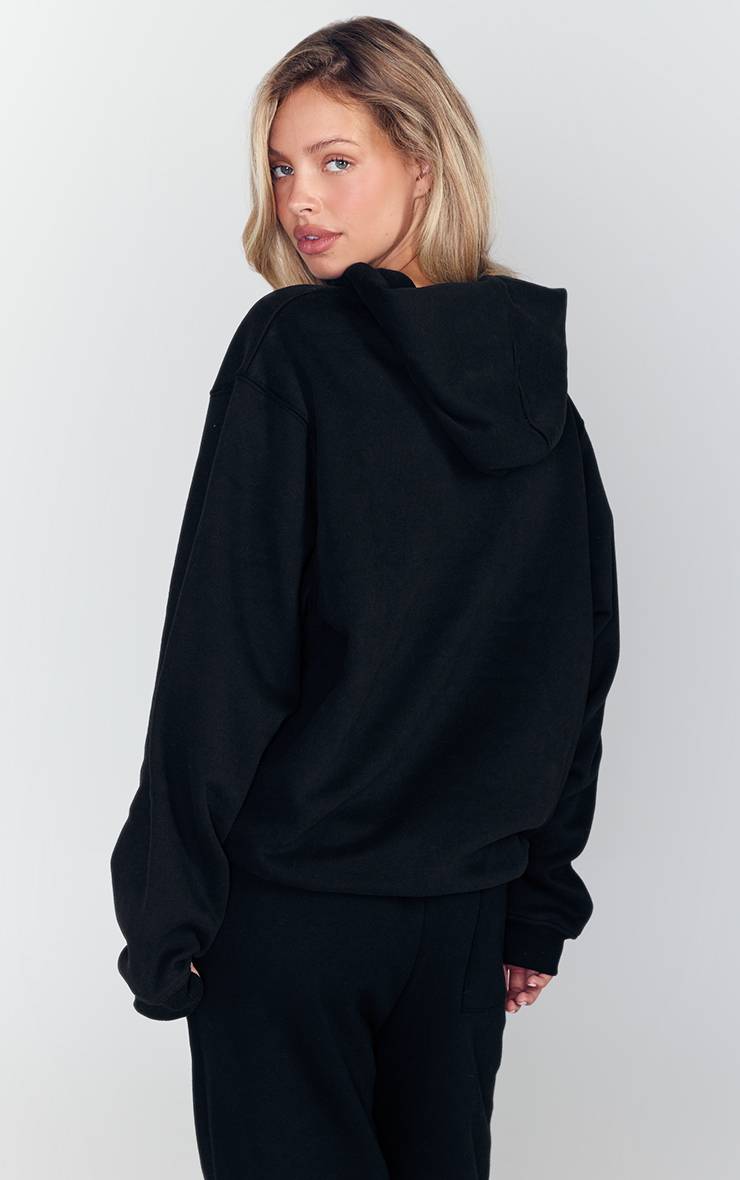 Noir Sweat À Casynthétiqueche En Molleton