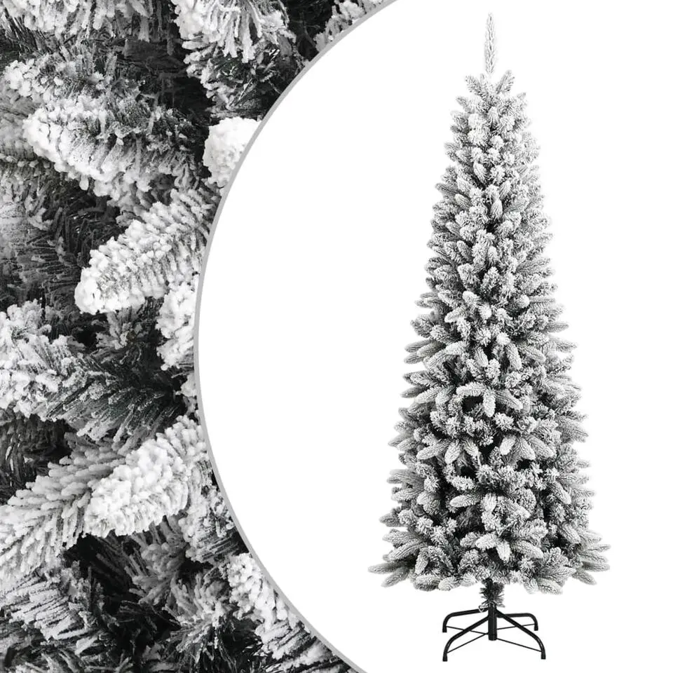 vidaXL - Kerstboom - Wit - 210 cm