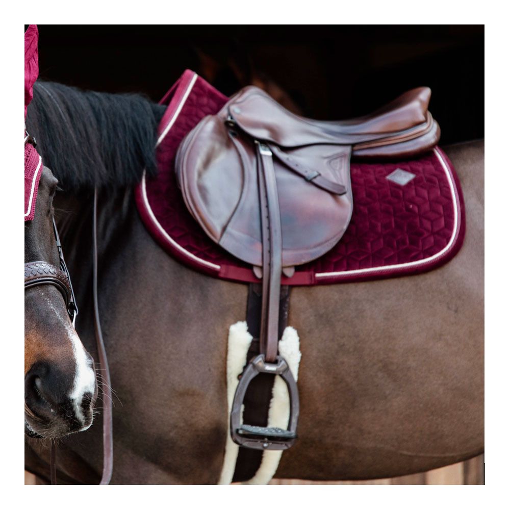 Kentucky VELVET - Tapis d'obstacle bordeaux