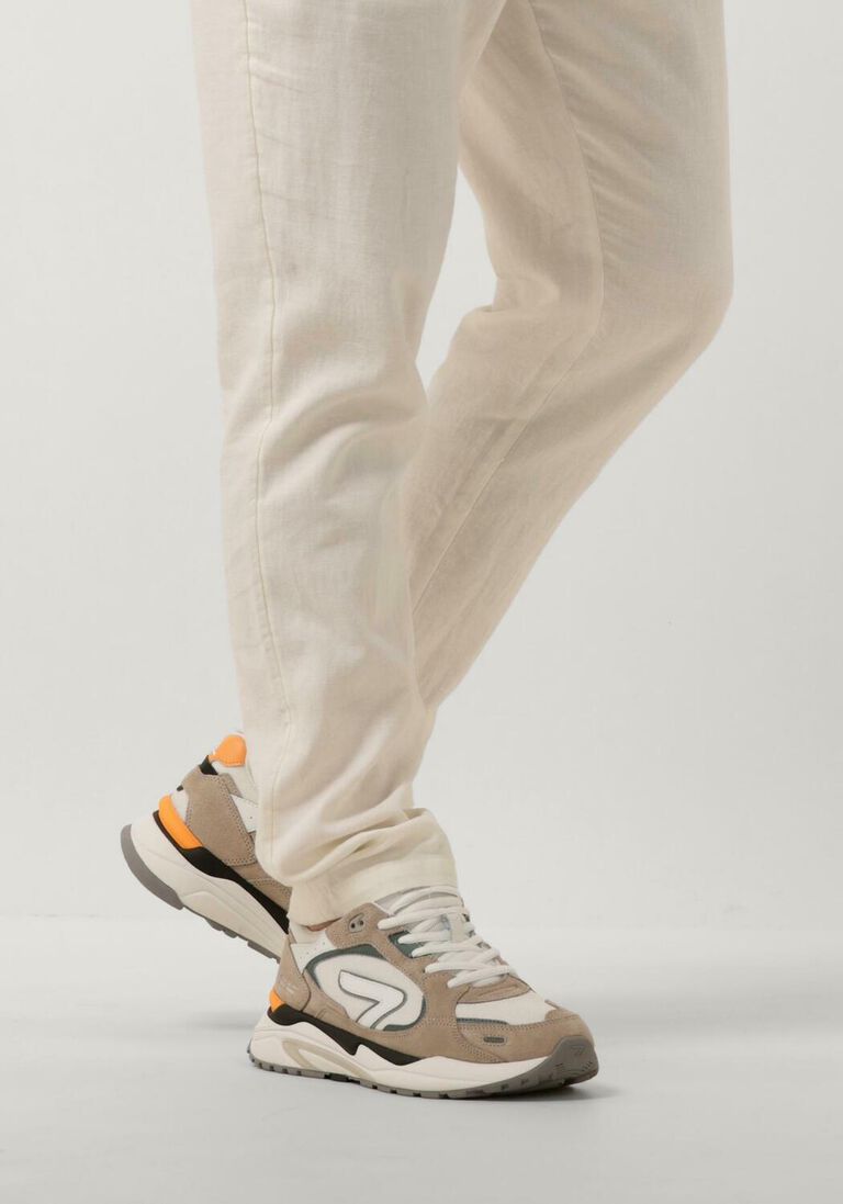 HUB witte hub lage sneakers slam-m
