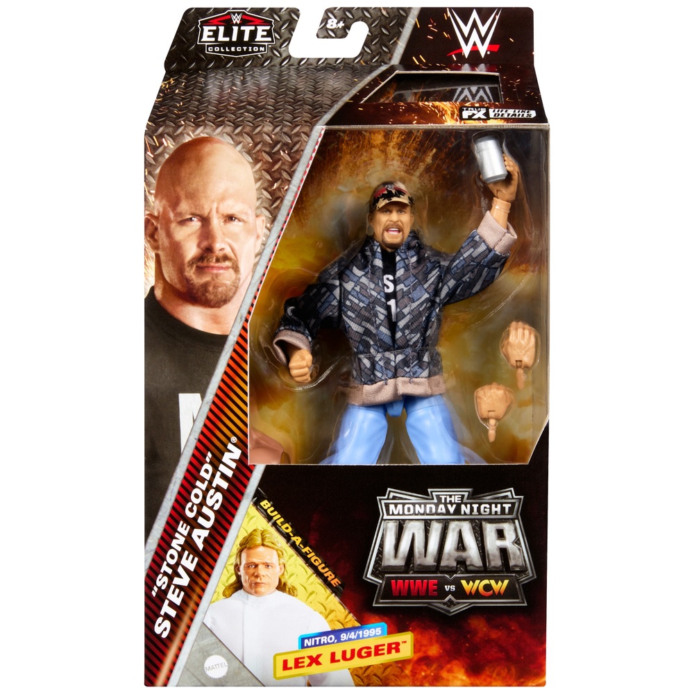 WWE Elite Monday Night War „Stone Cold“ Steve Austin Actionfigur