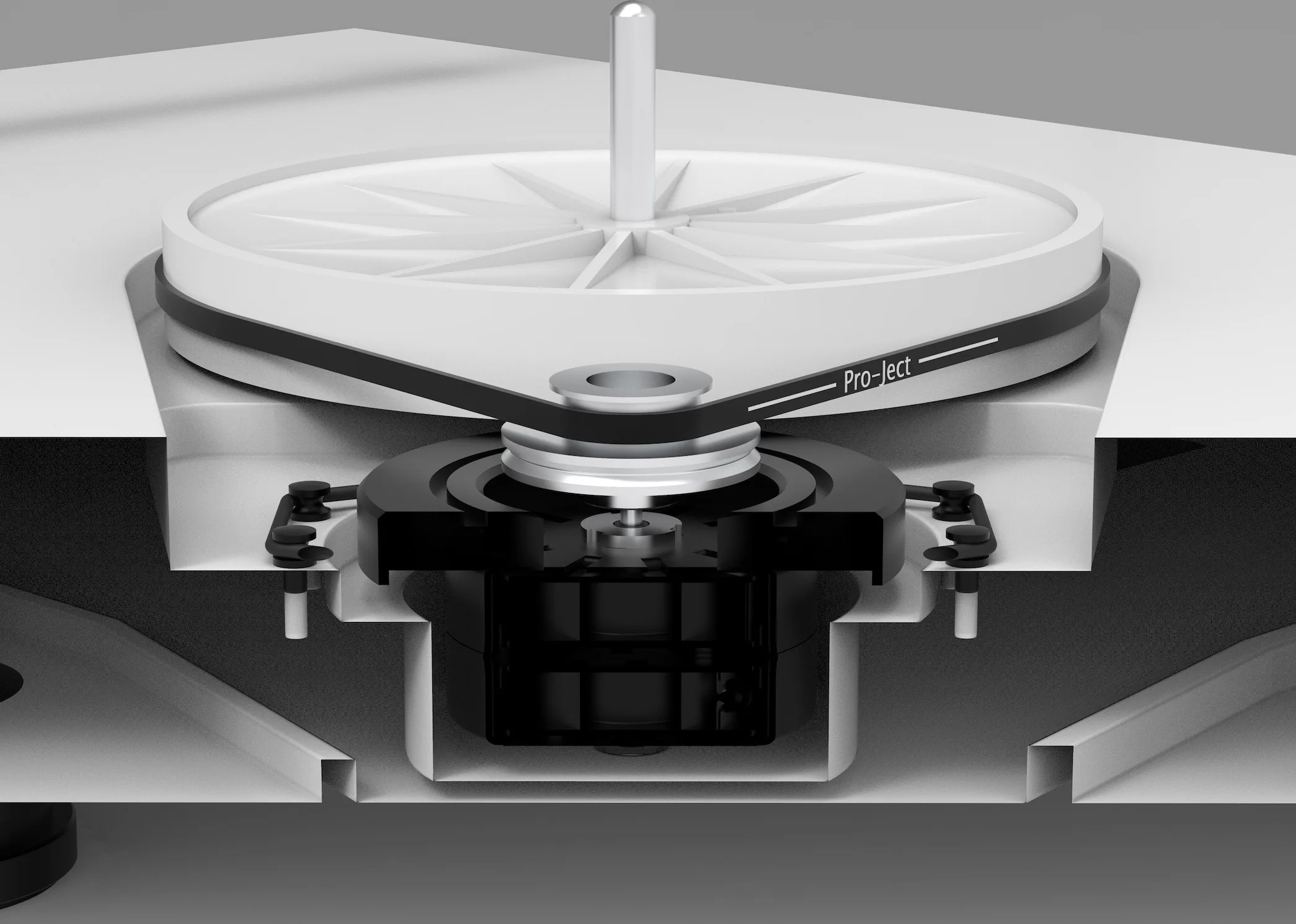 Pro-Ject X2B noir laqué   cellule Quintet Red Platines vinyle hi-fi