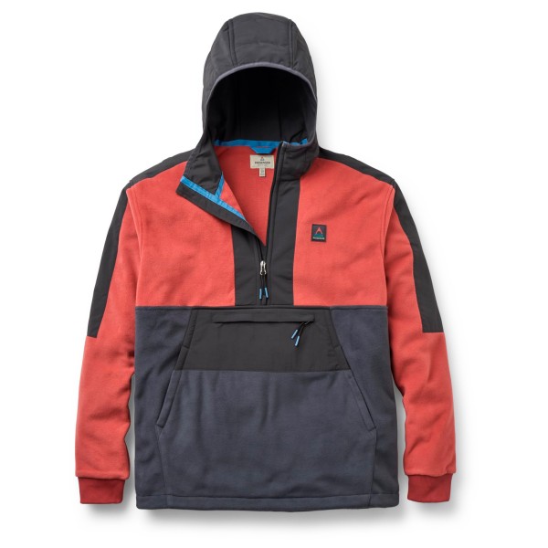 Passenger - Woodland 2.0 Hooded 1/2 Zip Recycled Polar Fleece - Veste polaire