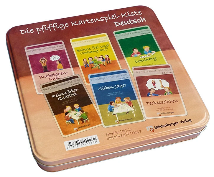 Die pfiffige Kartenspiel-Kiste - Die pfiffige Kartenspiel-Kiste Deutsch,6 Kartenspiele
