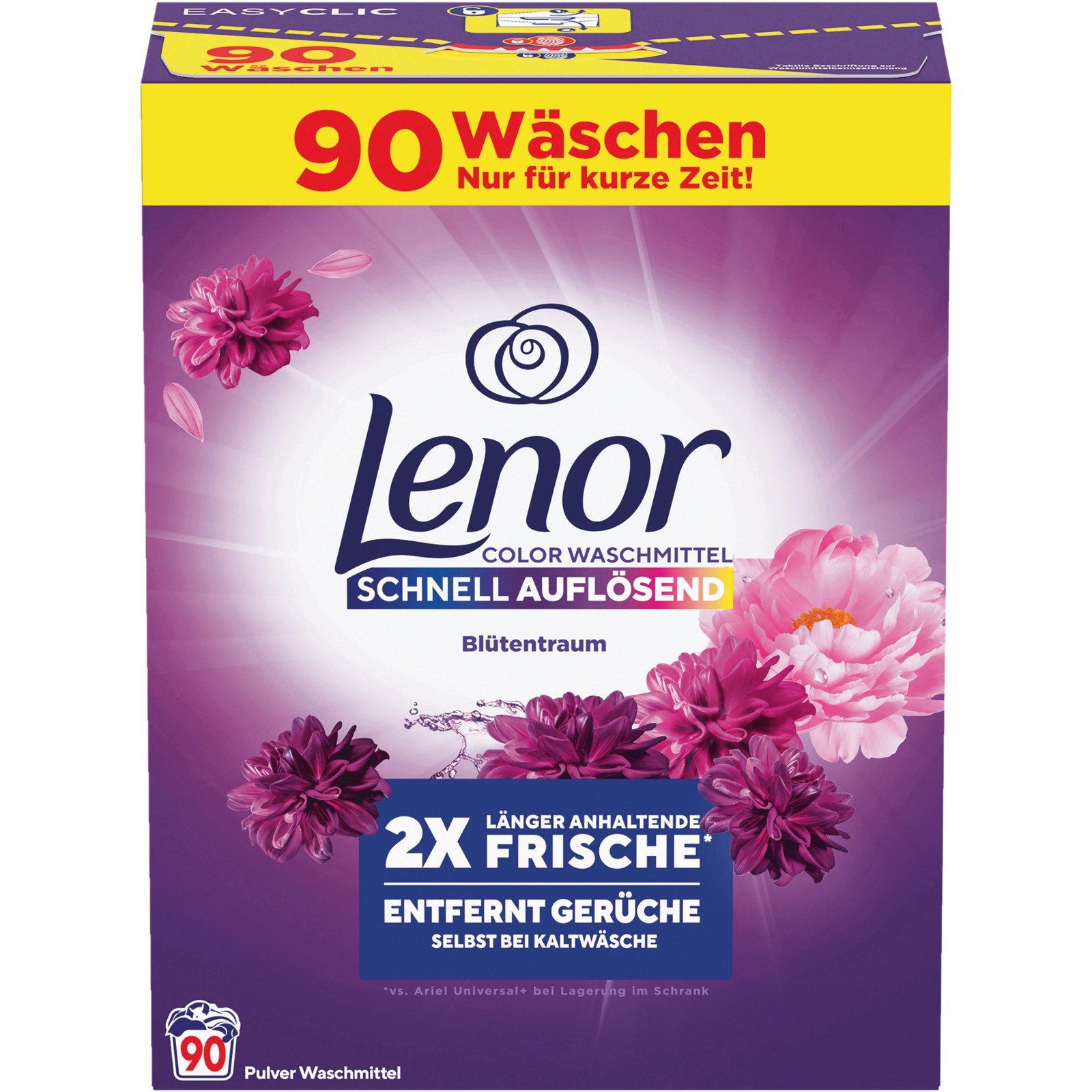 Lenor Pulverwaschmittel Blütentraum 90 Waschgänge
