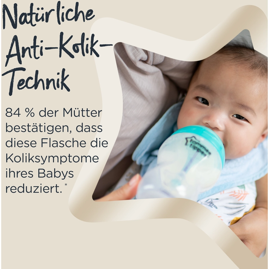 Tommee Tippee Starterset Advanced Anti Kolik in lila