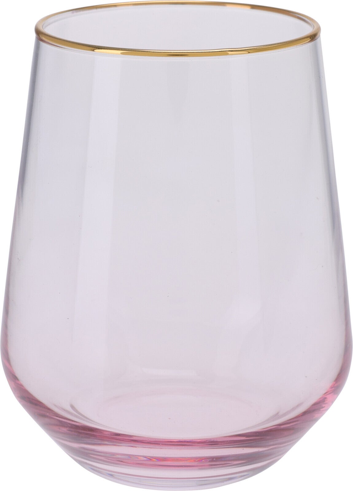 Drinkglas Rosa roze 425 ml D 6,8 H 11 cm