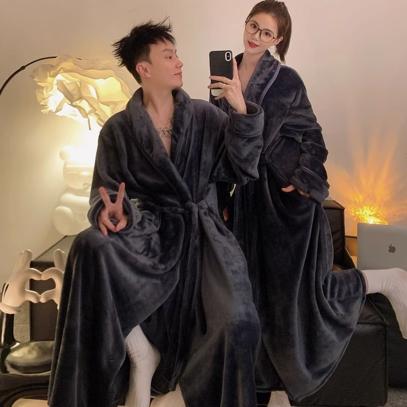 Dazzli - Bijpassende effen pyjamajas voor koppels