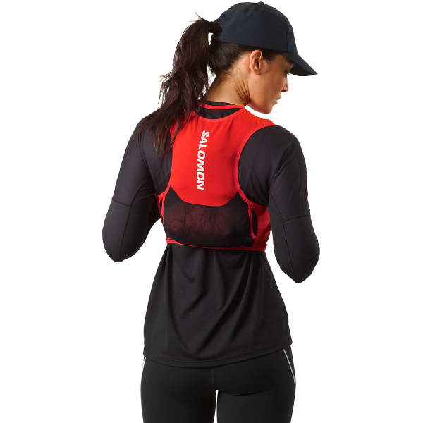 Sac trail SALOMON SENSE PRO 6 SET FIERY RED/BLACK
