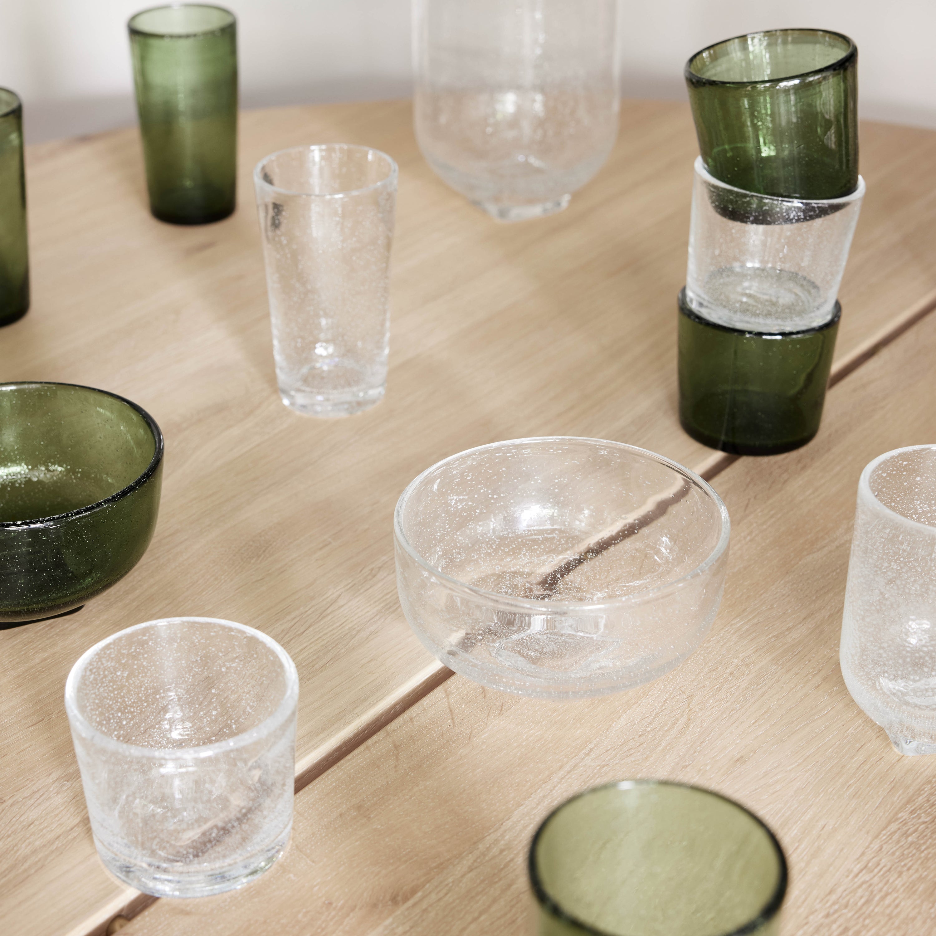OYOY Living Kuki Drinkglazen 4 st. - Groen