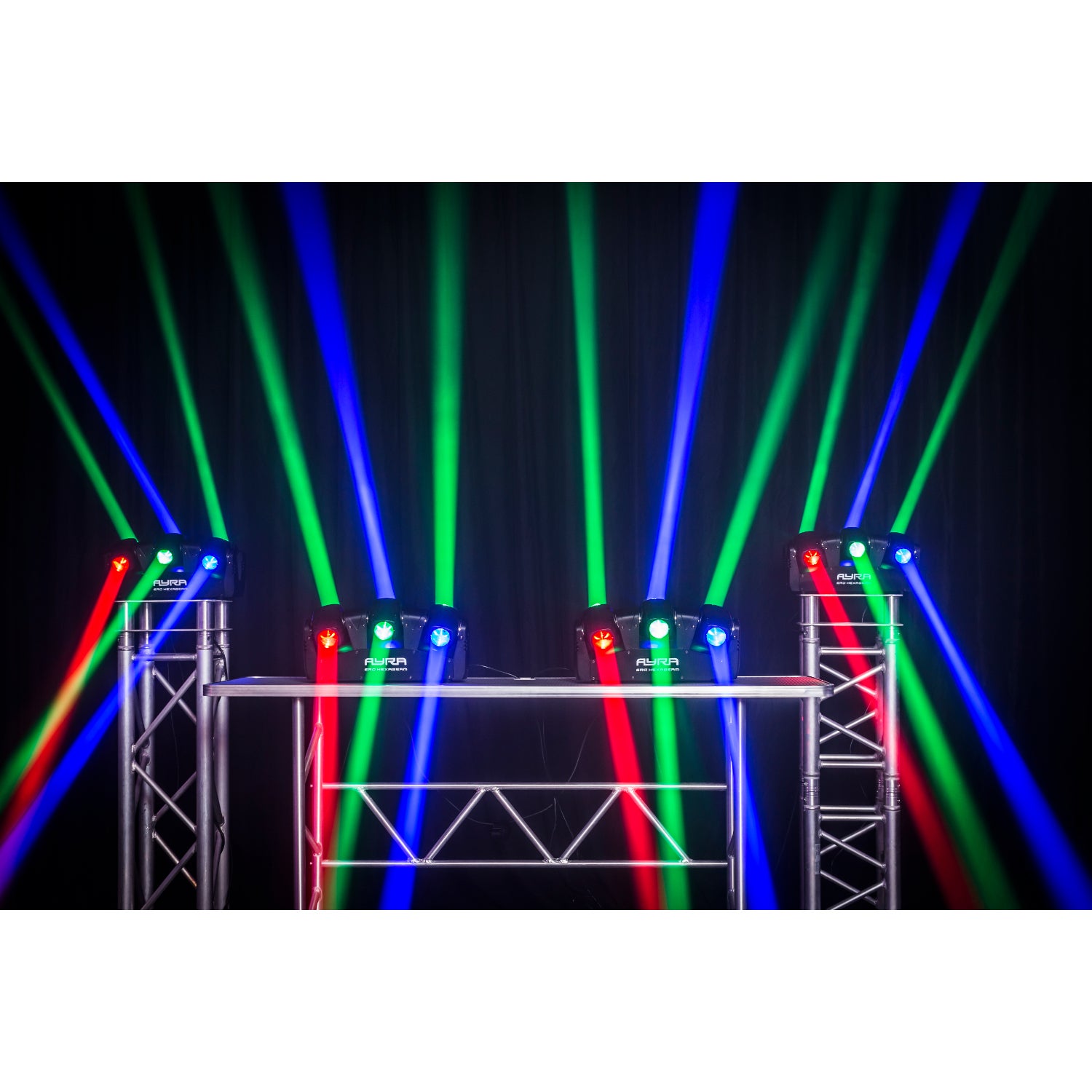 Ayra ERO Hexabeam bewegend LED lichteffect
