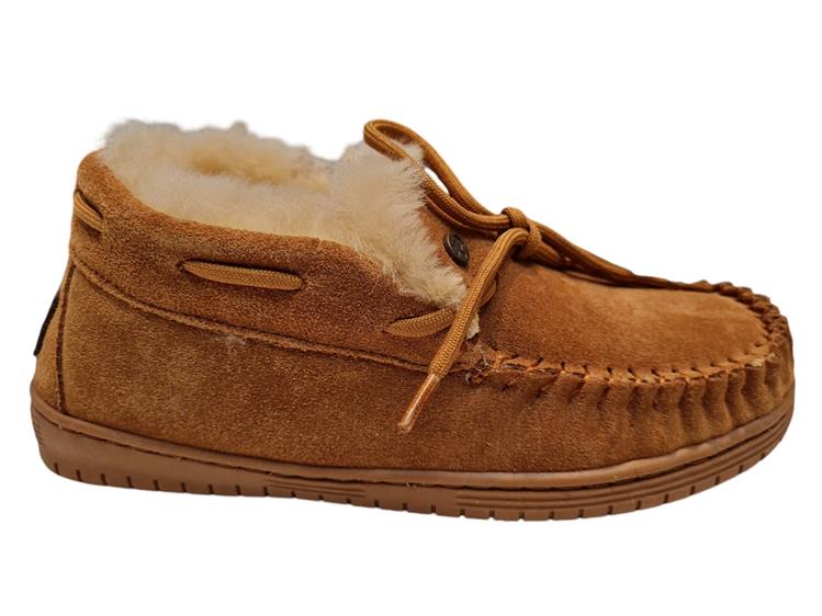 Warmbat Bunya Women Suede Bruin Cognac