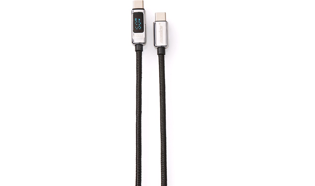 USB-C kabel 1.2M 60W m LED Power Display