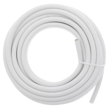 Q-Link coax kabel 10 meter wit kabelkeur
