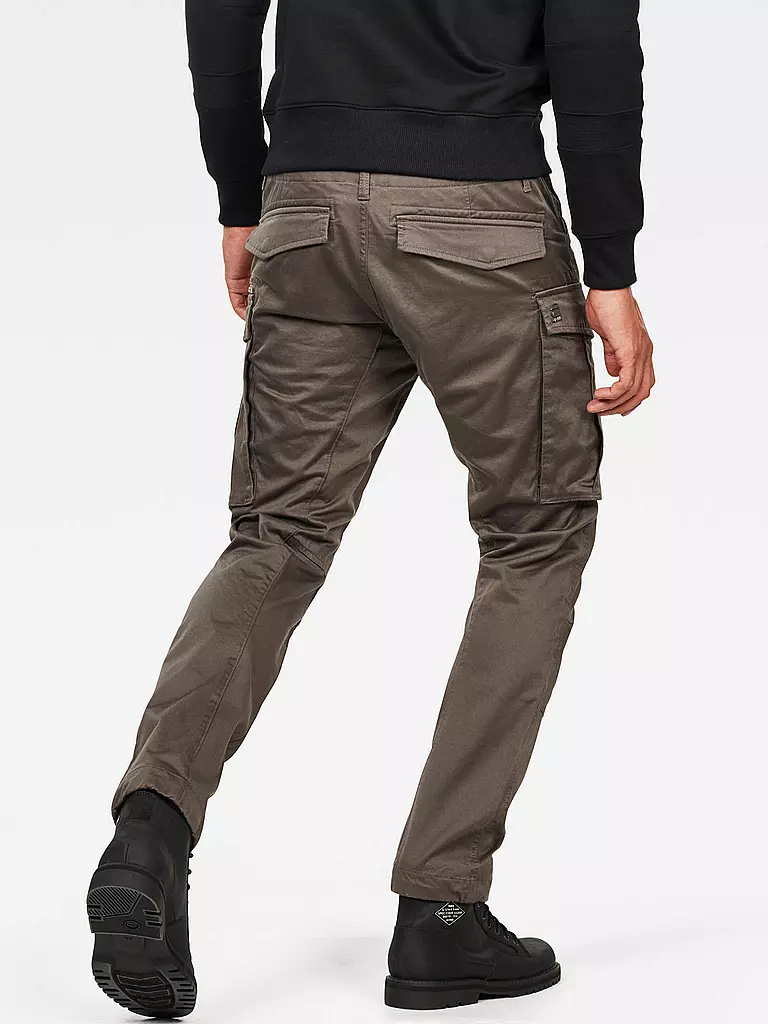 G-STAR RAW Cargohose Rovic Tapered Fit  grau