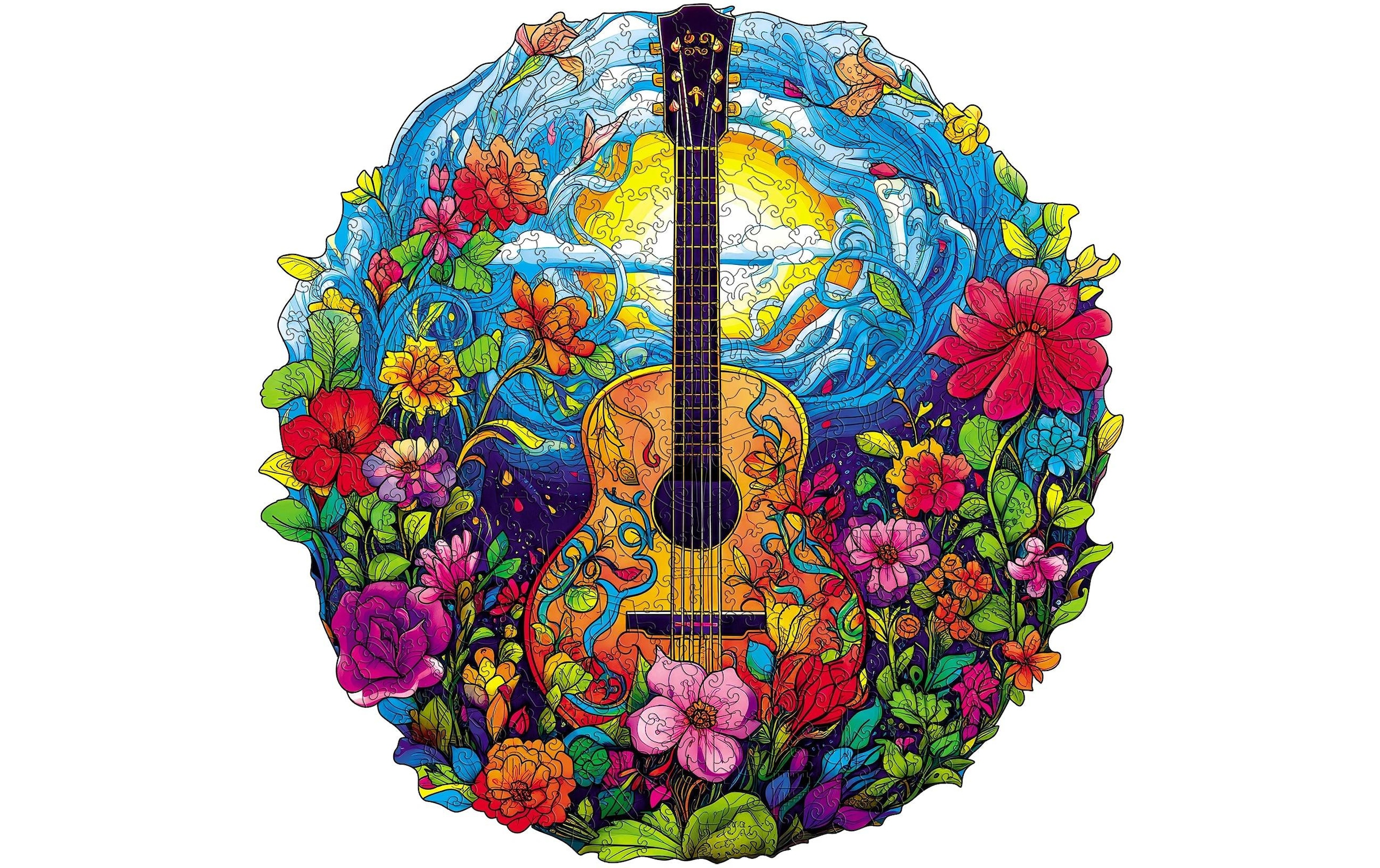 Puzzle »Escape Welt Gitarre«