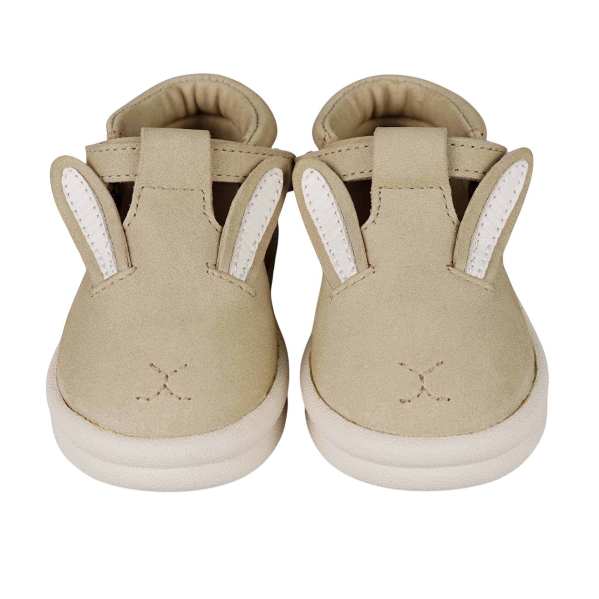 Baby Schuhe Zazo Classic Bunny Taupe Nubuck