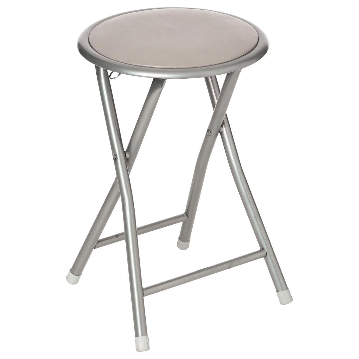 TABOURET PLIANT BASIC TAUPE