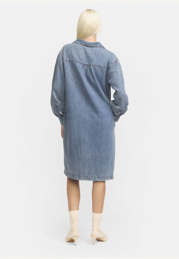 Soft Rebels SRKeira Dress Dark blue denim