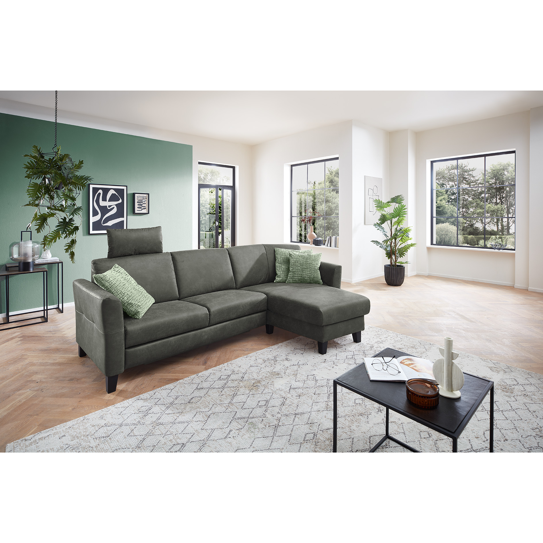 Ecksofa - river forest - Basismodell