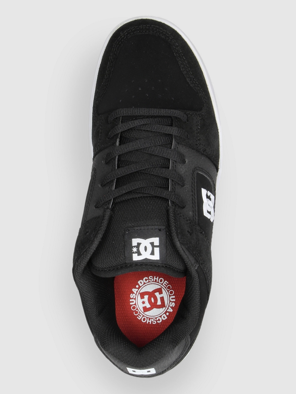 DC Manteca 4 S Skate Shoes black/white/gum
