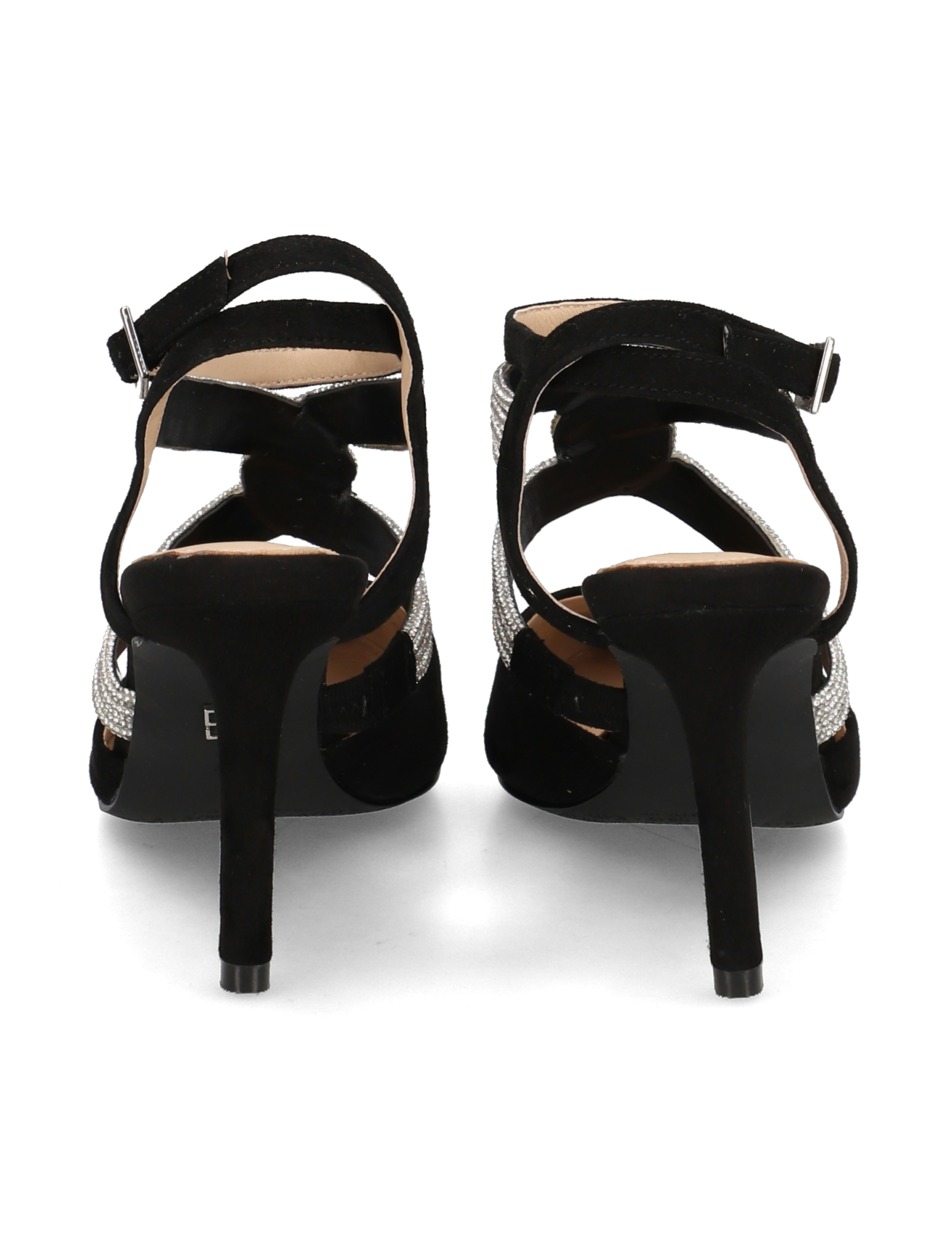 Veloursleder Pumps