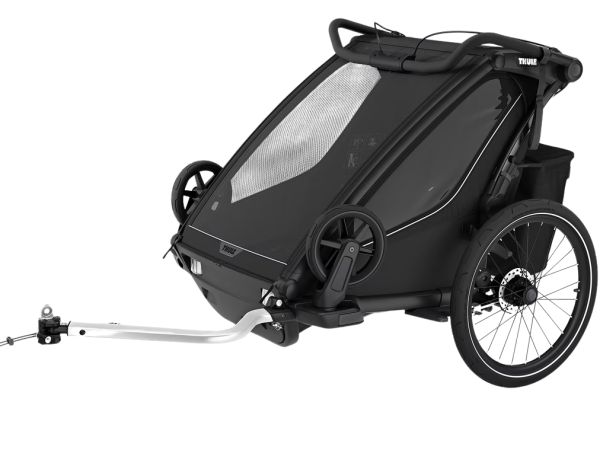 Thule Chariot Sport 2 Double Multisport Cykelanhænger, Black