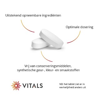Vitals Elke Dag 50  Tabletten 60TB