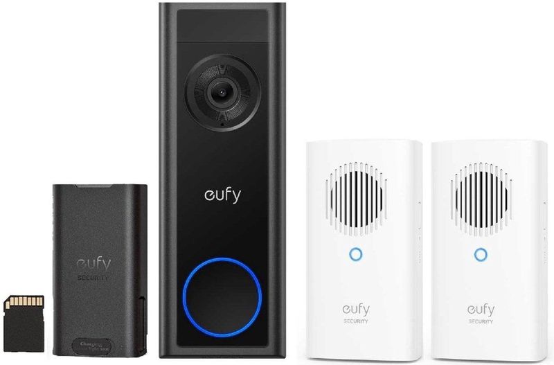 eufy Video Doorbell C31 + 2*Chime - Voordeelbundel