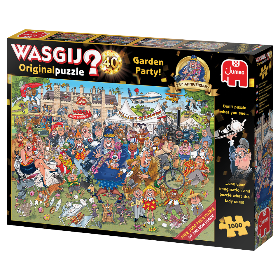 Wasgij - Original - #40 - Have Fest! 25 Års Jubiløum (2x1000 brikker)