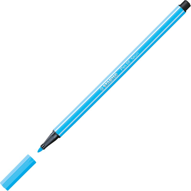 Feutre Stabilo Pen 68 coloris pastels - Pochette de 15