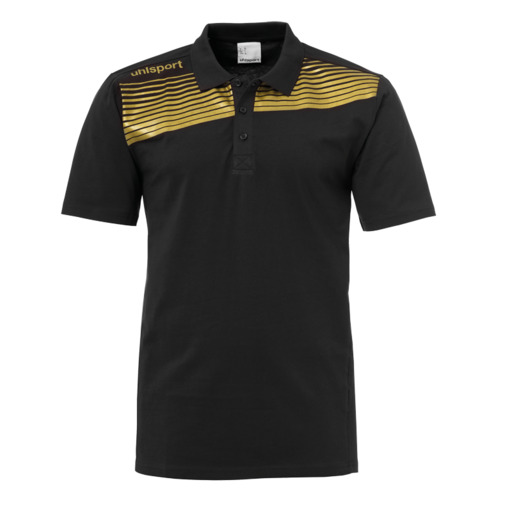 Liga 2.0 Polo Negro/dourado Uhlsport