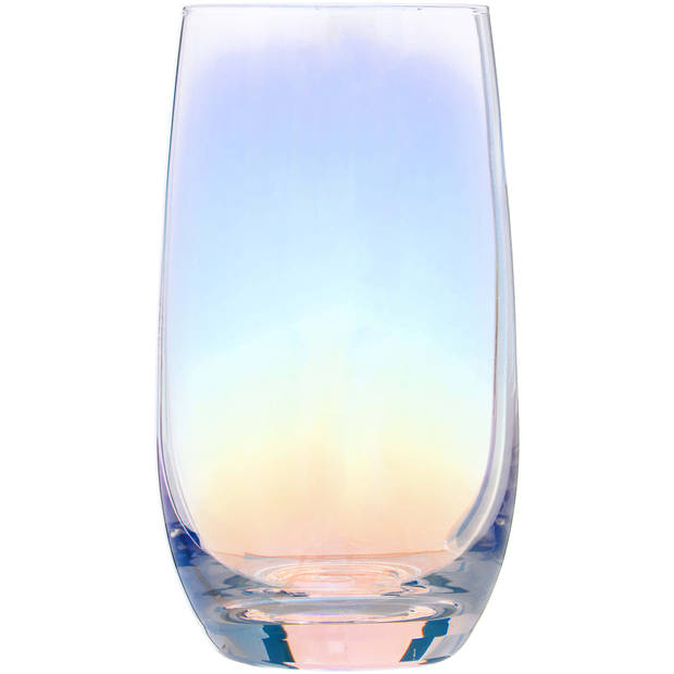 Blokker SO longdrinkglas iriserend - 60cl