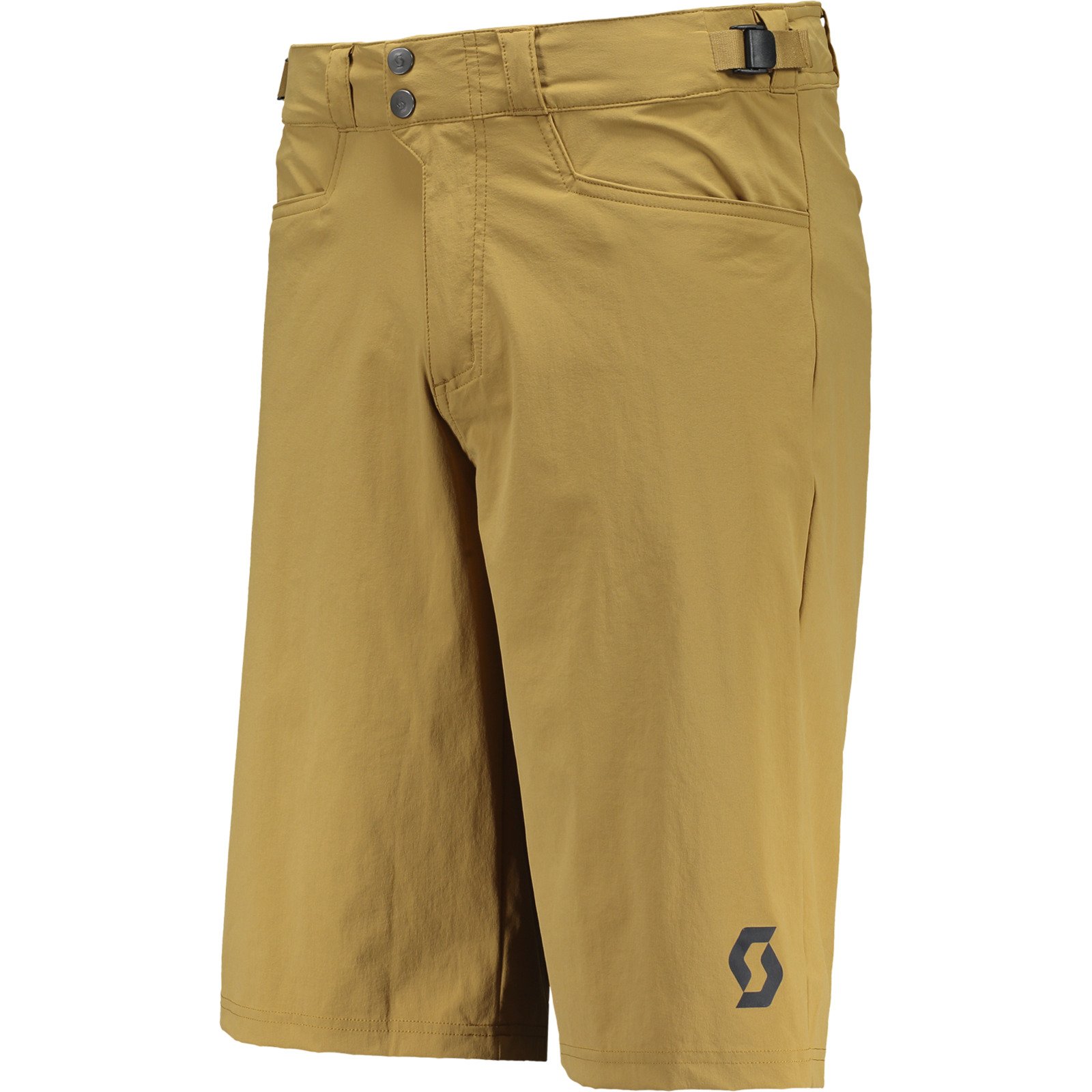 Scott Herren-Bikeshorts mit Pad Trail Flow L, braun