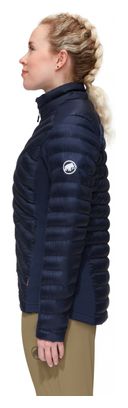Doudoune Femme Mammut Albula In Hybrid Bleu