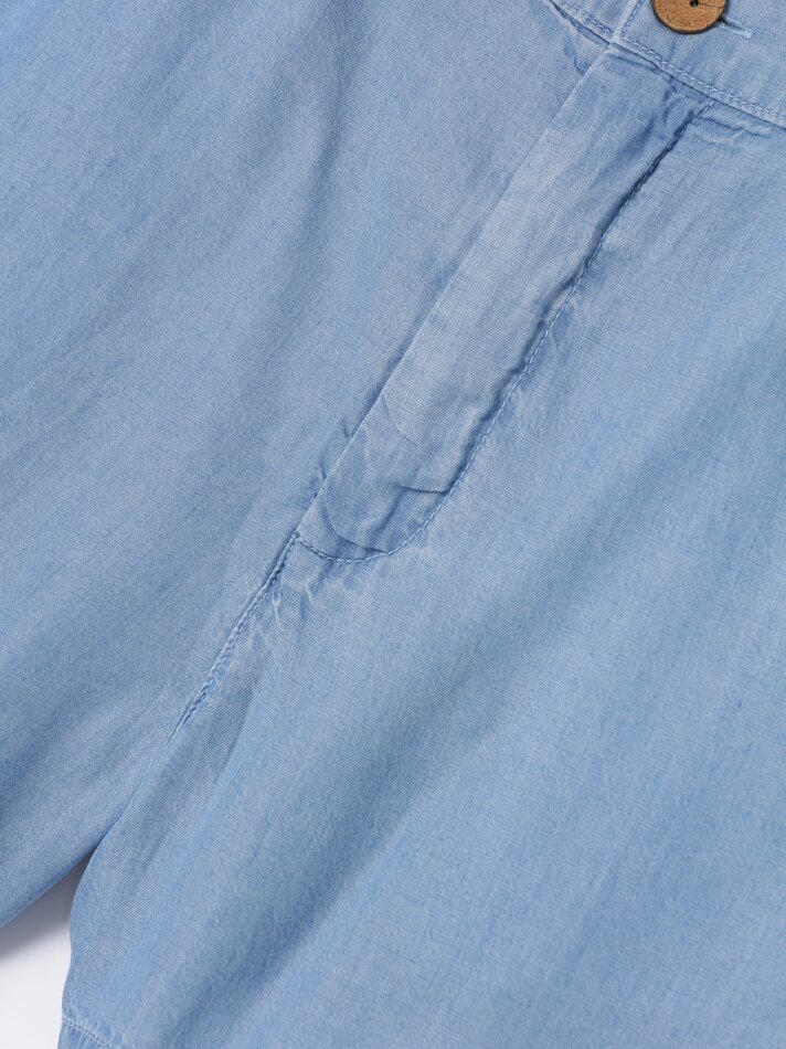 Shorts jeans leves - Índigo