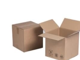 Standardkasse, 1-lag, 250x250x250 mm - (25 stk.)