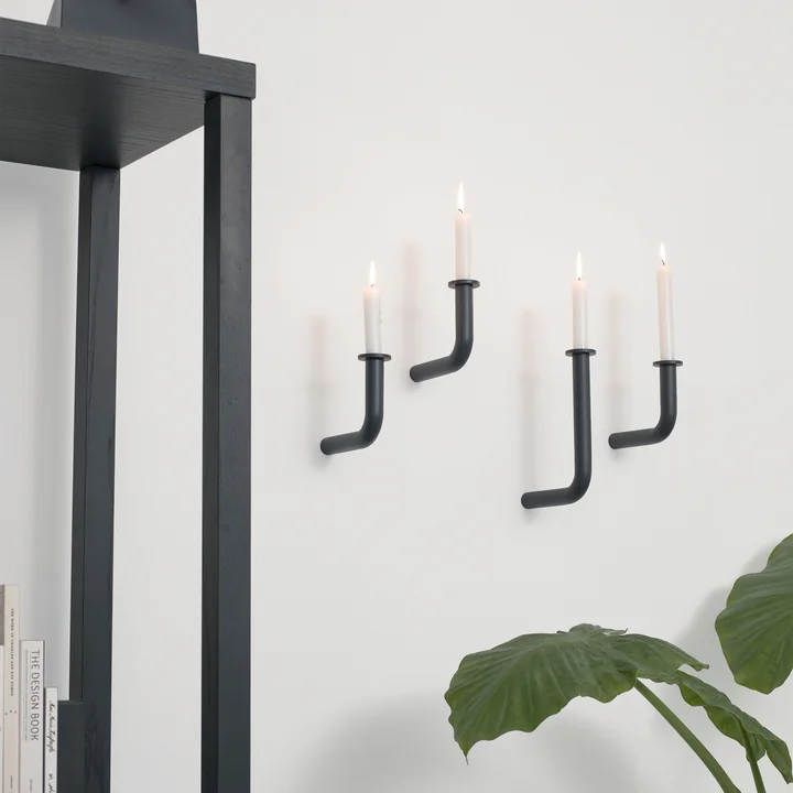 Frederik Roijé - Wall of Flame Kerzenhalter Set, gold