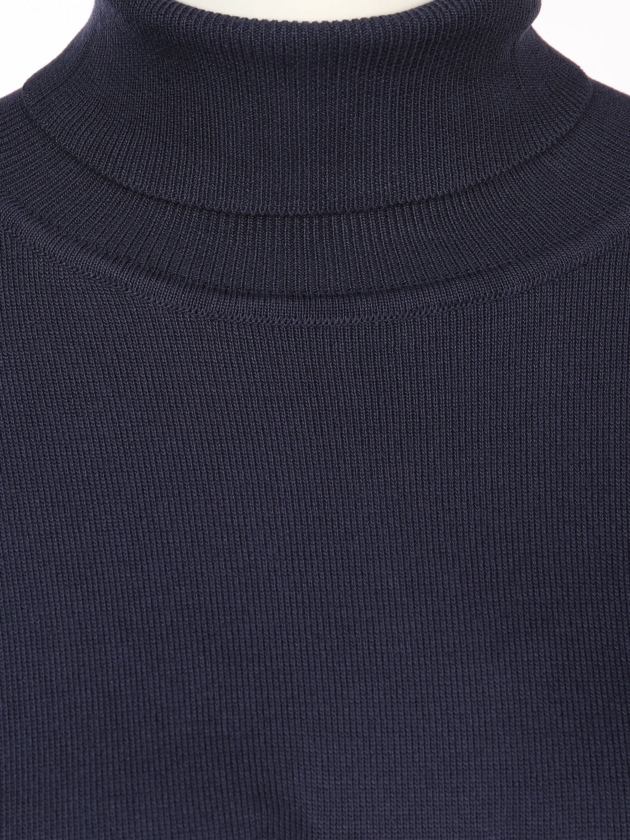 Damen Rollkragen Pullover unifarben