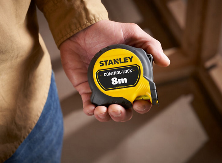 Mètre ruban avec aimant détachable Stanley 25 mm x 8 m