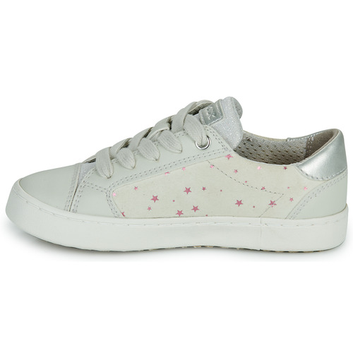 Geox - JR KILWI GIRL - Blanc / Argenté