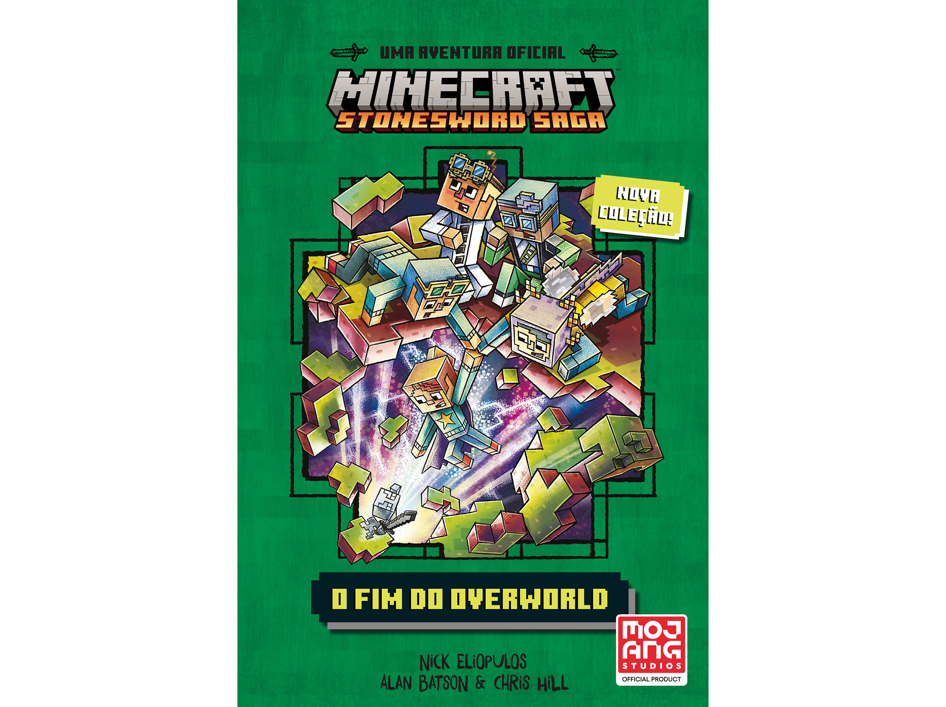 LIVRO MINECRAFT: STONESWORD SAGA: O FIM DO OVERWORLD
