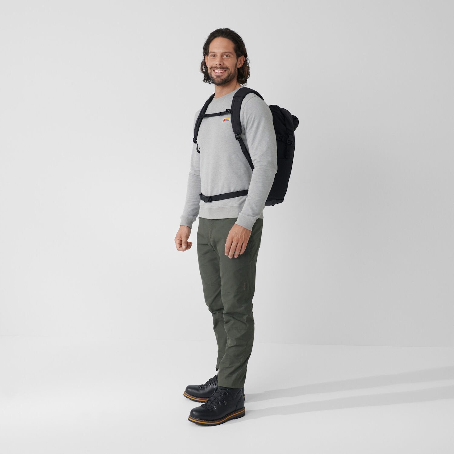 Fjallraven UlvÃ¶ Rolltop 30 red gold