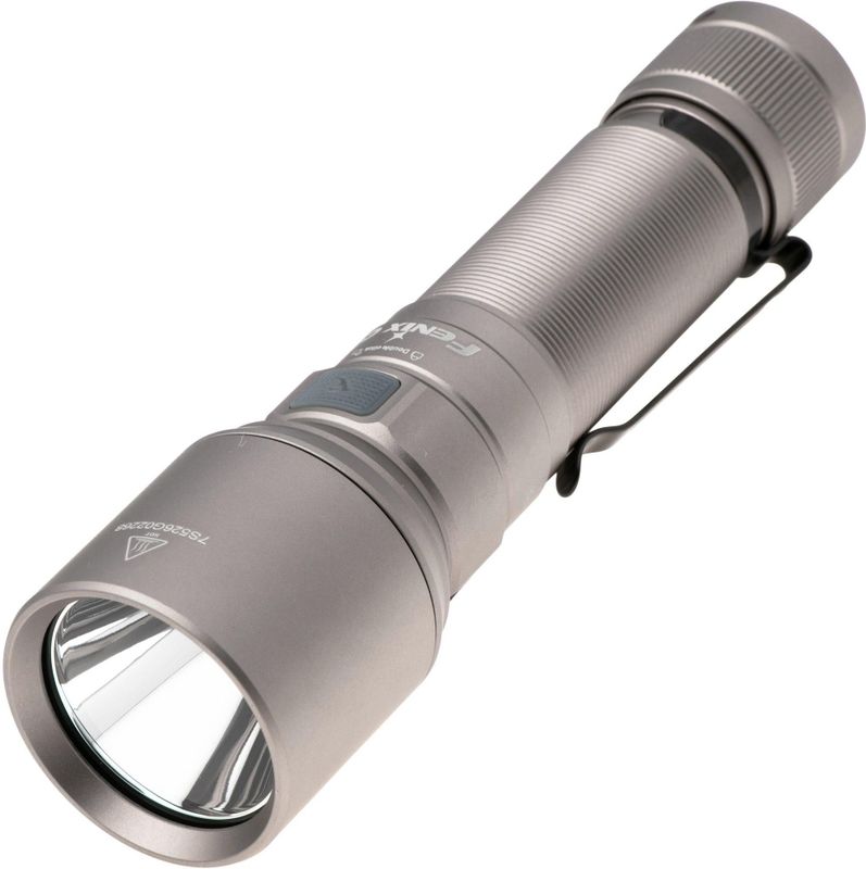 Fenix C7 oplaadbare zaklamp, 3000 lumen, grijs