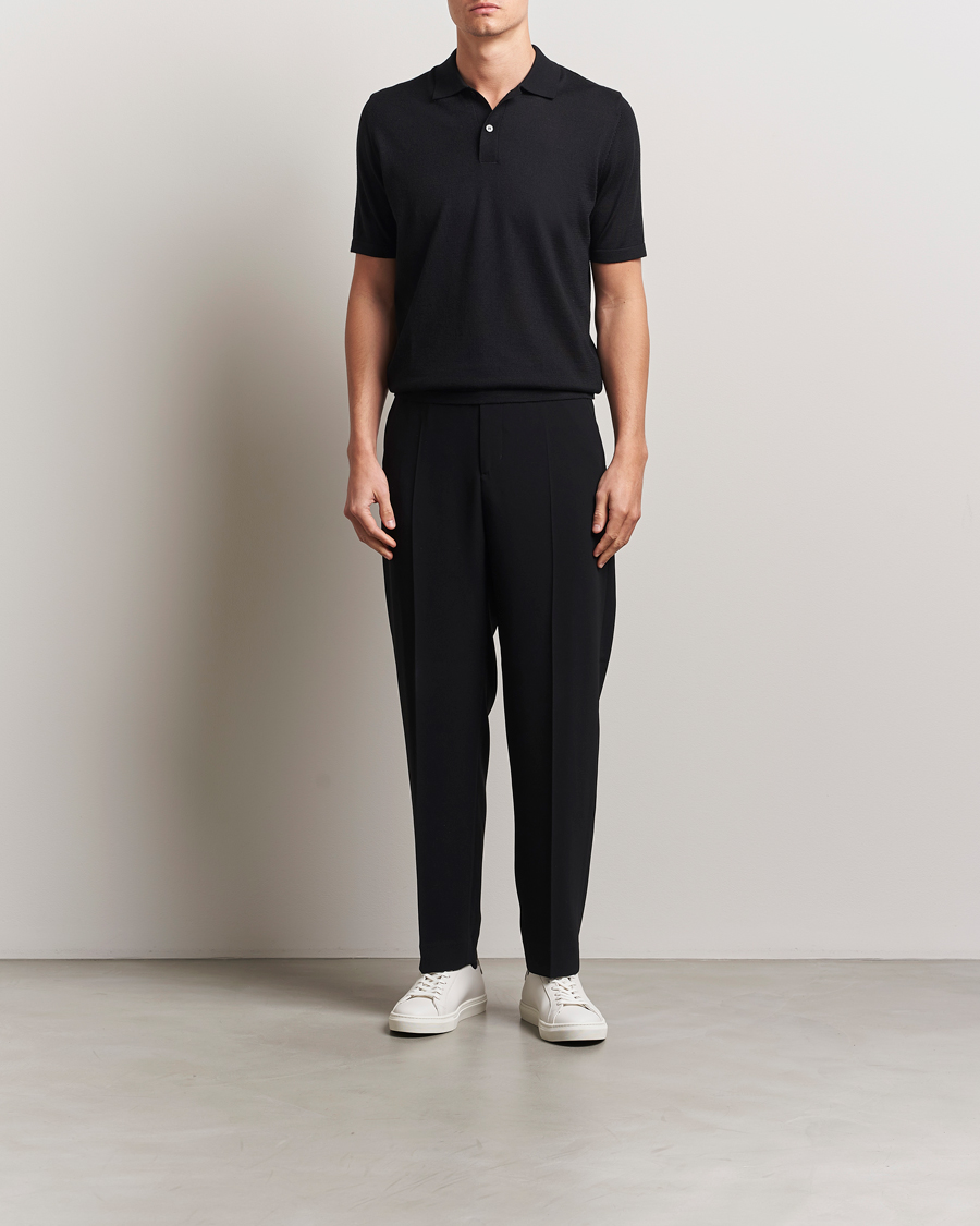Samsøe Samsøe Sarown Knitted Polo Black