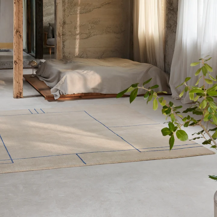 &Tradition - Cruise Teppich AP12, 200 x 300 cm, Colombo grey blue